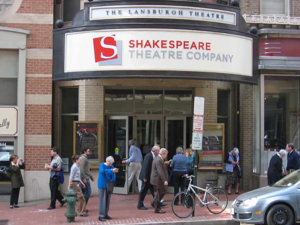 Enterance To The Lansburgh Theatre