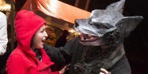 Two Halloween Characters In Washington D.C.