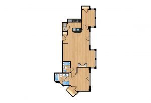 The Regent Unit 108 Apartment Floor Plan