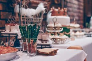 Decorative Table for the Holidays